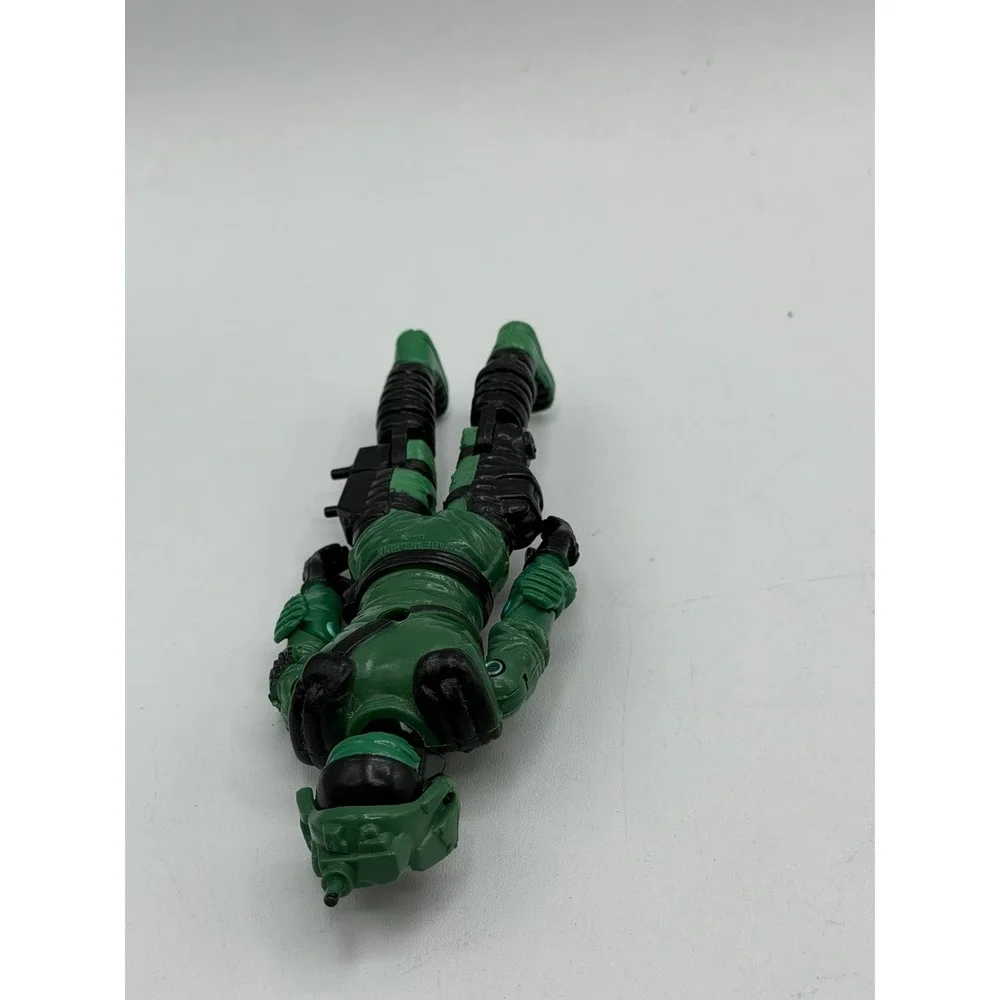 Vintage 1989 GI Joe COBRA NIGHT-VIPER v1 Action Figure Orange Funskool Backpack